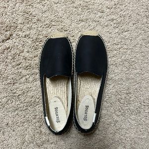 Soludos Leather Platform Espadrilles